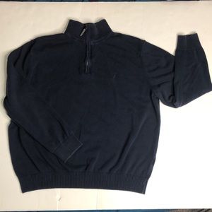 Mens Nautica Sweater Size L Blue